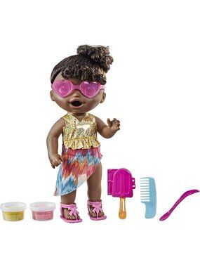 Baby Alive Sunshine Snacks Doll • 12” Baby Doll Playset